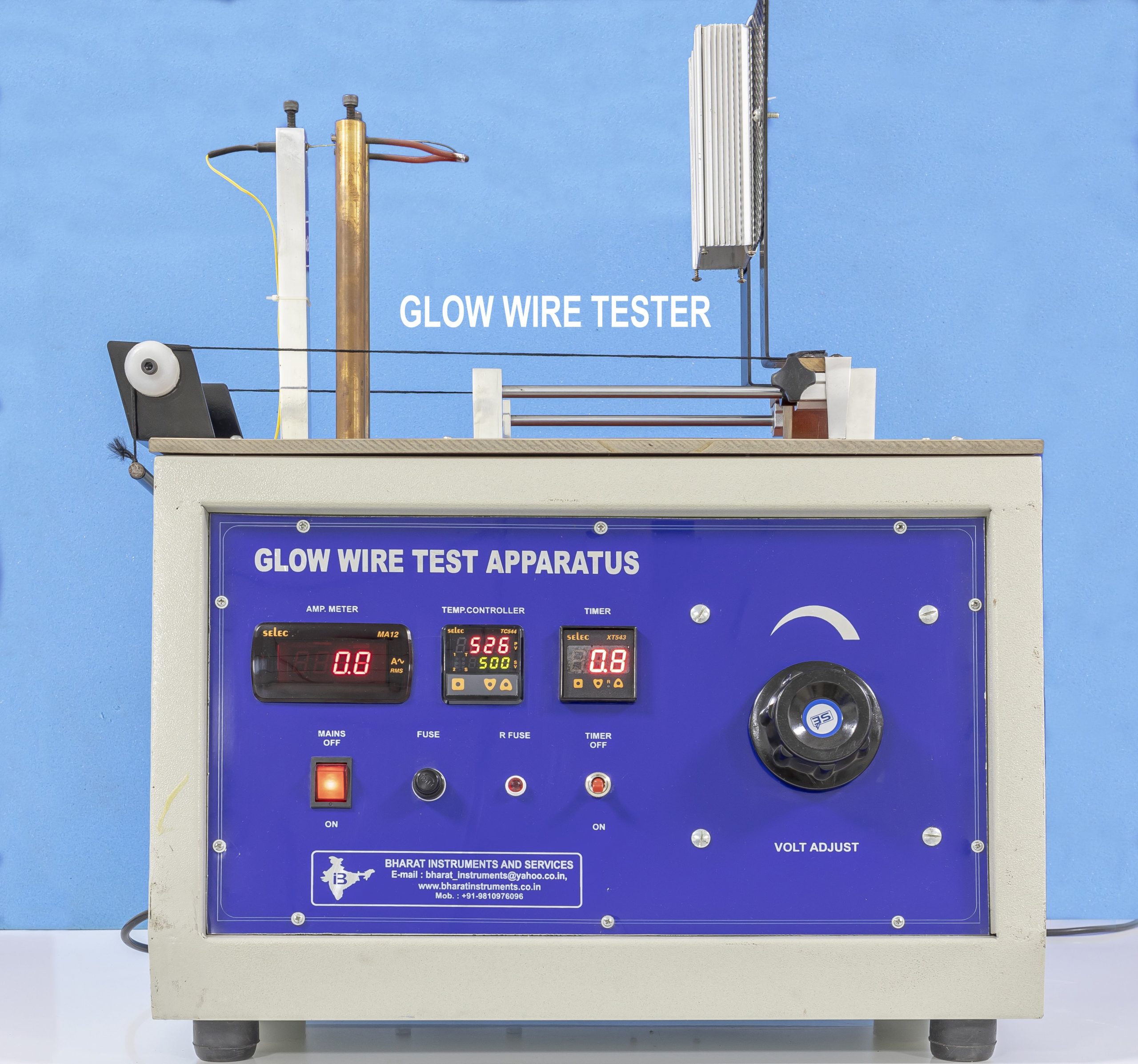 Glow-Wire Flammability Tester