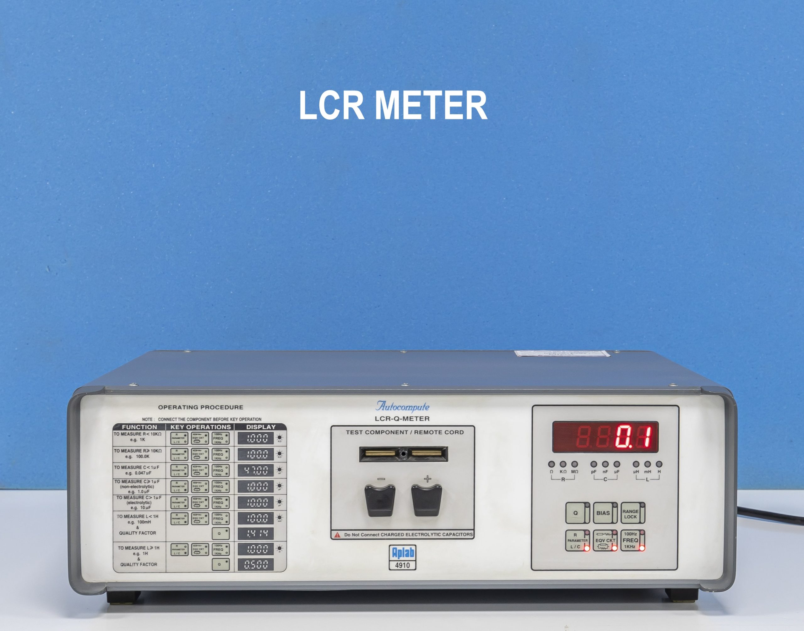 LCR Impedance Meter